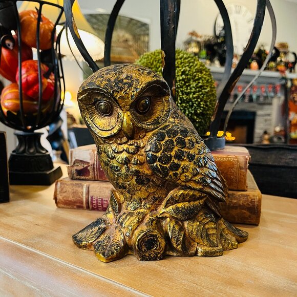 ❌SOLD❌MCM GOLD OWL - Picture 6 of 12